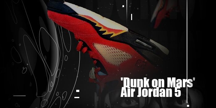 Jordan 5 Dunk on Mars NSB