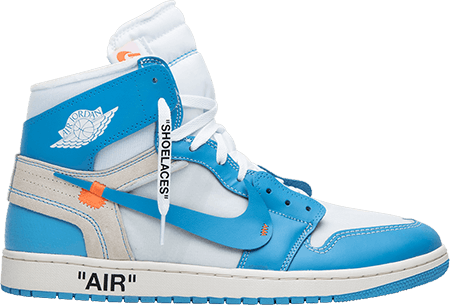 Jordan 5 UNC - OFF WHITE AJ1 UNC