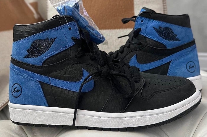 Unreleased Sneakers NSB - Fragment Jordan 1 Croc