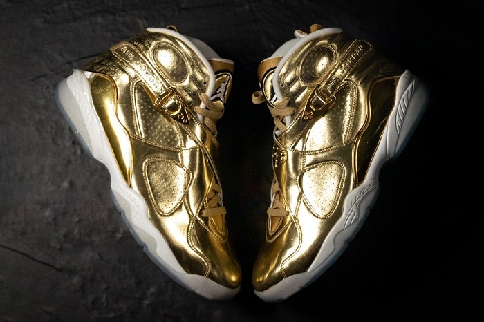 Unreleased Sneakers NSB - OVO Jordan 8 Gold
