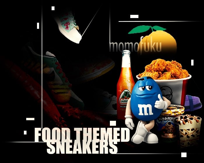 food themed sneakers NSB
