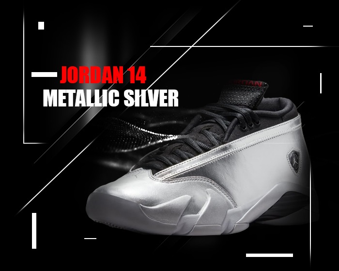 Jordan 14 Metallic Silver NSB