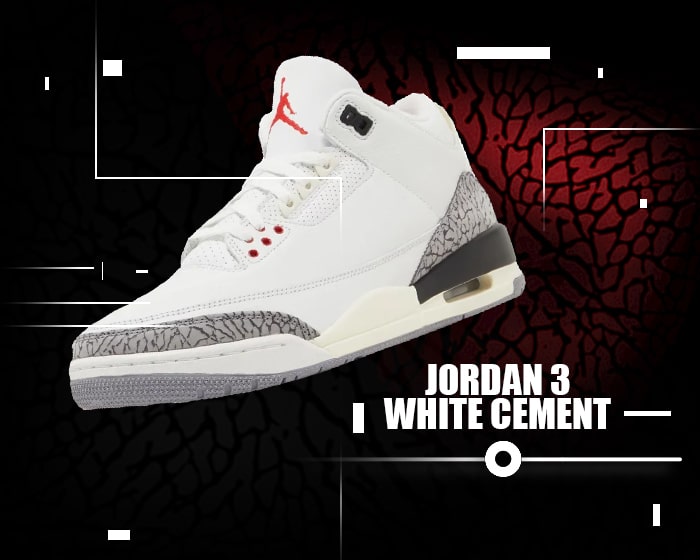 Jordan 3 White Cement Reimagined 2023 NSB