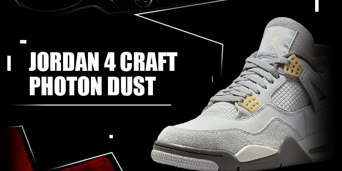Jordan 4 Craft Photon Dust