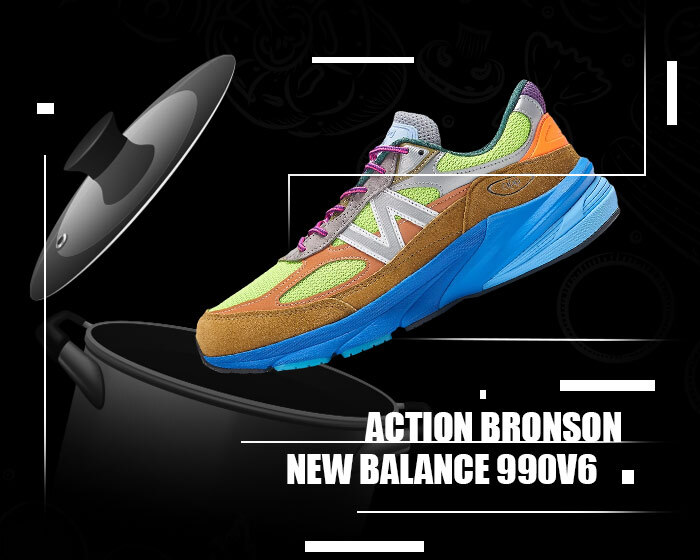Action Bronson New Balance 990v6 NSB