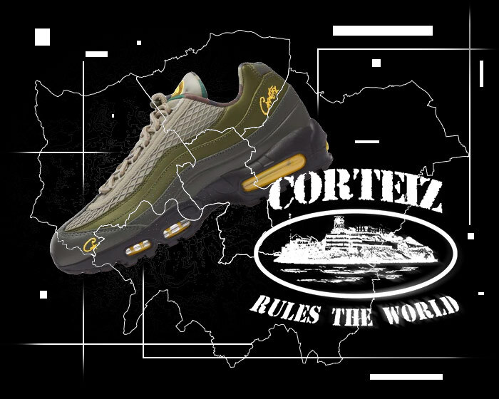 Corteiz Nike Air Max 95 Olive NSB