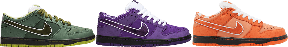 Nike SB Dunk green purple orange Lobster