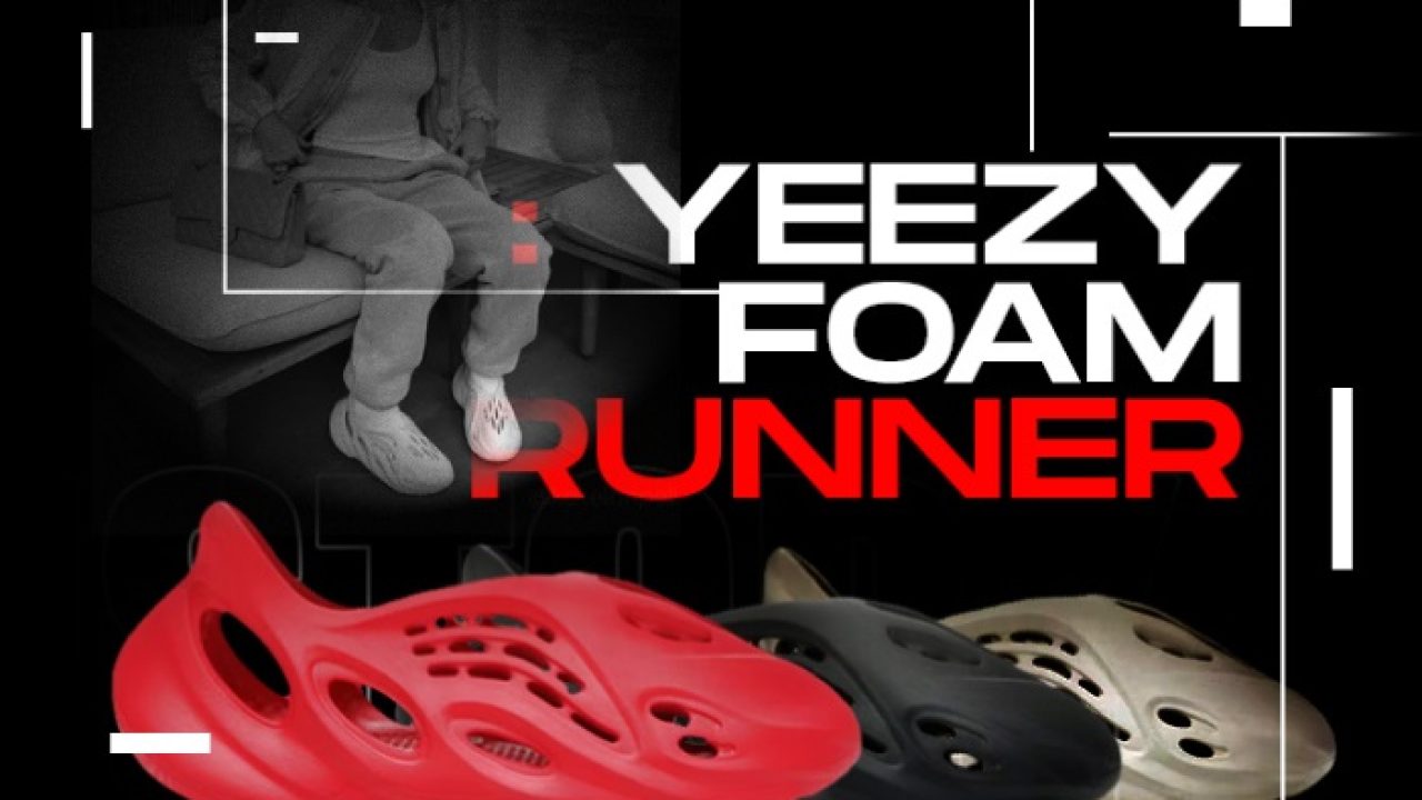 Kanye West Finally Released the Yeezy Foam Runner