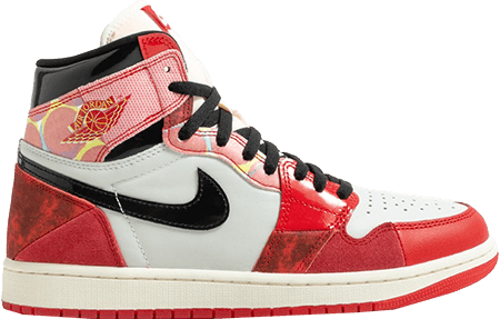 Jordan 1 Spiderman Across the Spiderverse NSB