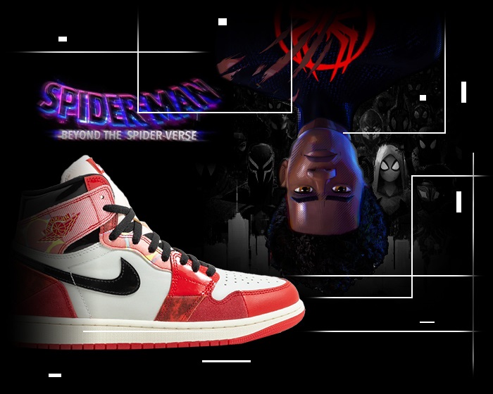Shop Nike Jordan 1 High Spider-Man Across the Spider-Verse Here