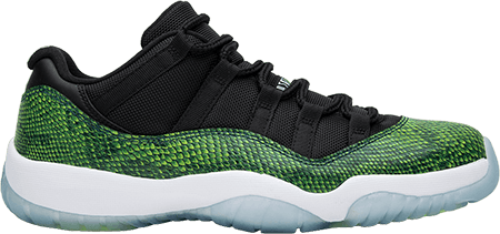 Jordan 11 green snakeskin 2014 NSB