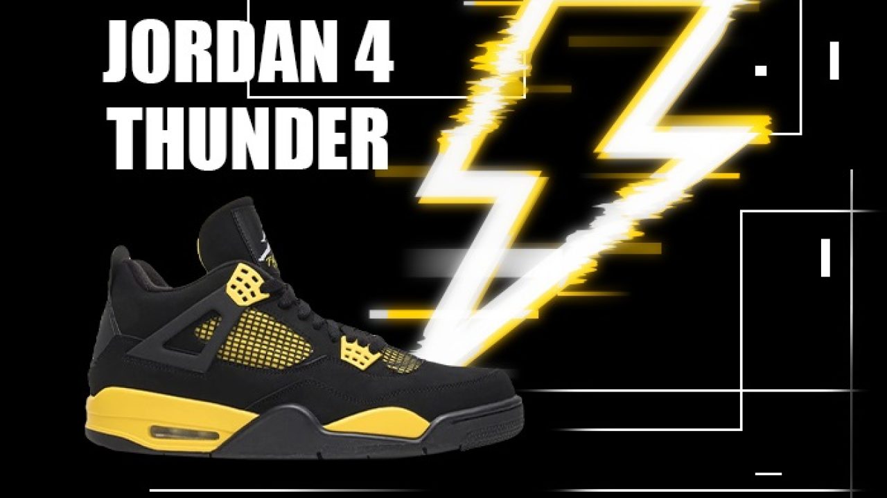 Aj 4 thunder sale