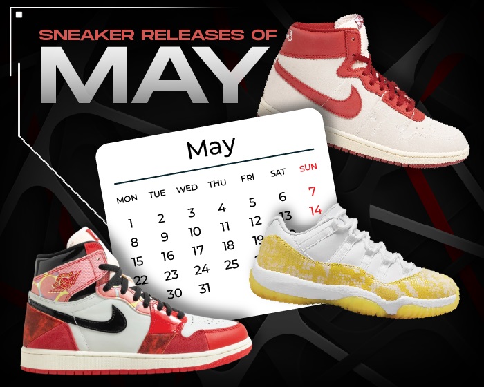 May Sneaker Releases 2023 NSB