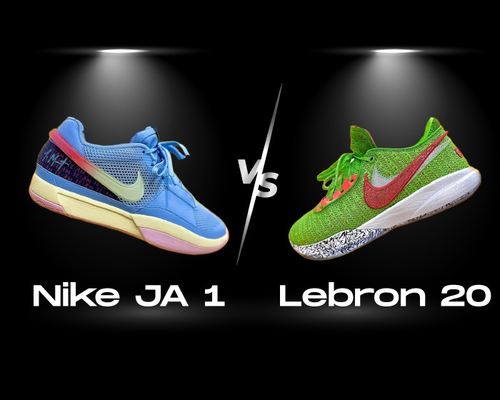 Nike Ja 1 vs Lebron 20 NSB