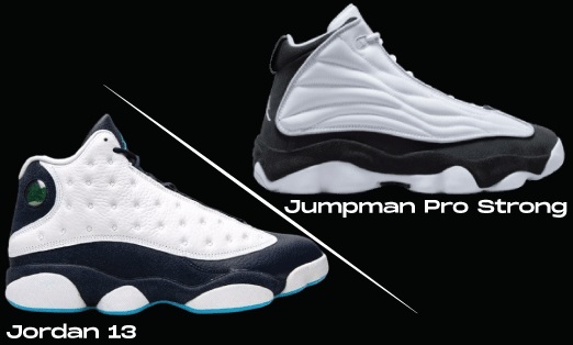 Takedown model shoe Jordan 13 NSB