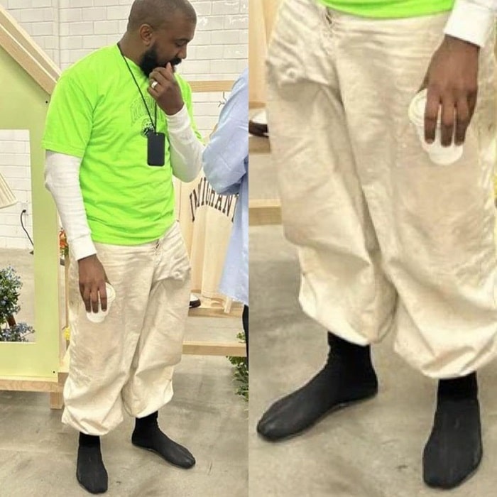 Ye Yeezy Season 10 Tabi shoe NSB