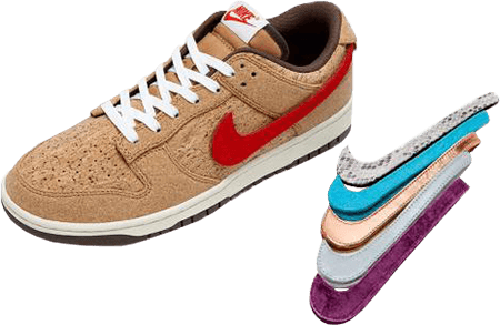 CLOT Nike Dunk Low Cork NSB