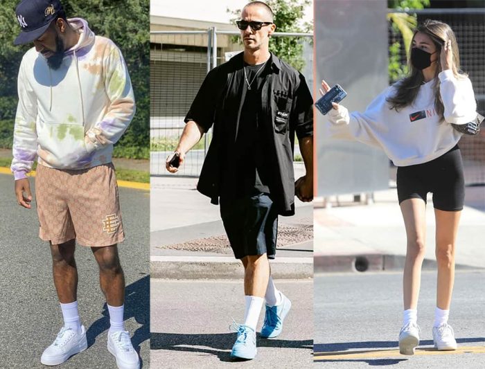 How to style Air Force 1 shorts NSB
