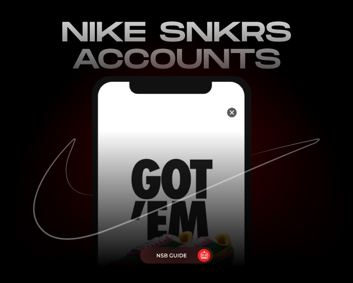 Nike SNKRS Accounts New NSB