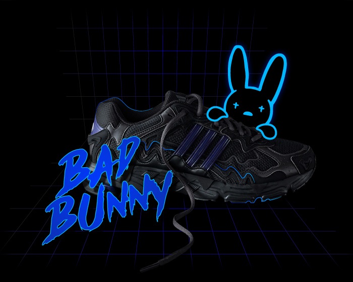 adidas response CL bad bunny black NSB