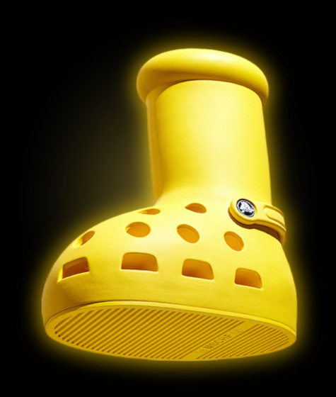 MSCHF Crocs - Big Yellow Boots to Go with Your Red Ones!