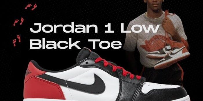 Jordan 1 Low Black Toe NSB