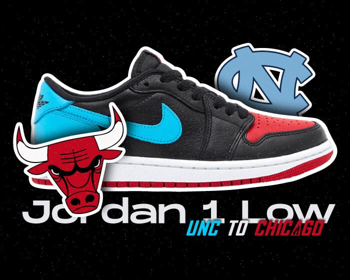 Jordan 1 Low UNC to Chicago NSB