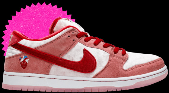 Nike Strangelove pink dunks NSB