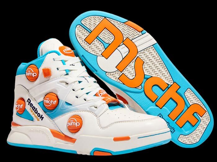 MSCHF Reebok Pump white NSB