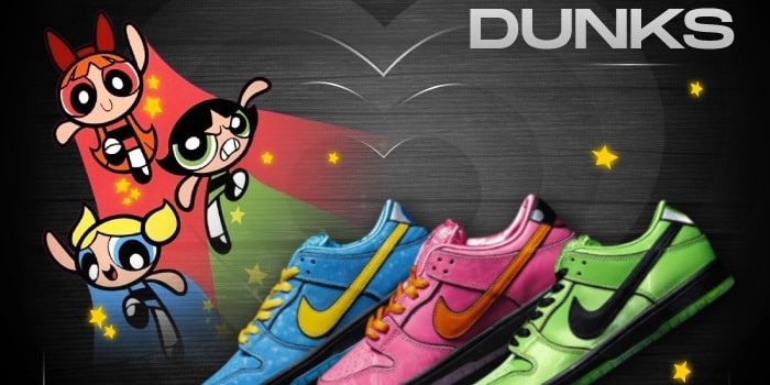 Powerpuff girls dunks NSB