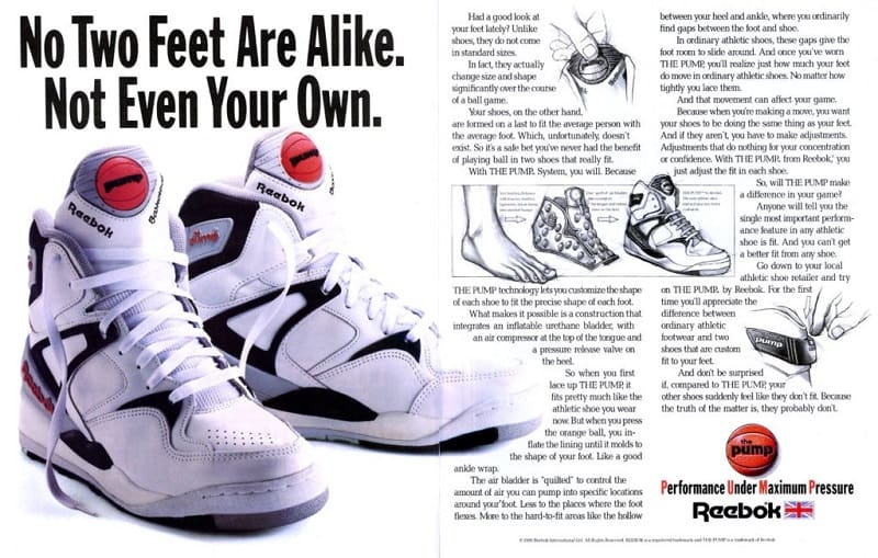 Reebok Pump 1989