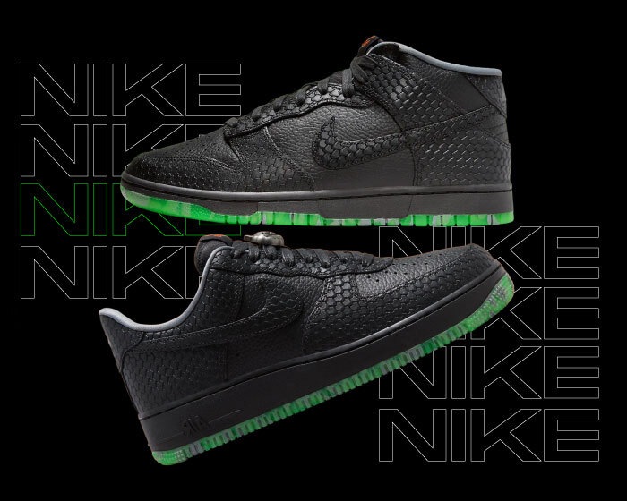 halloween sneakers black Nike NSB