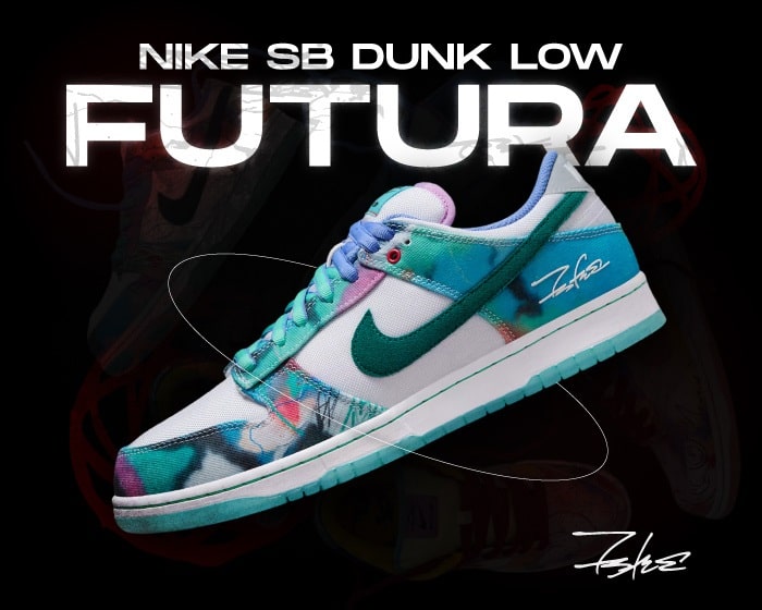 Futura Nike SB Dunk Low New NSB