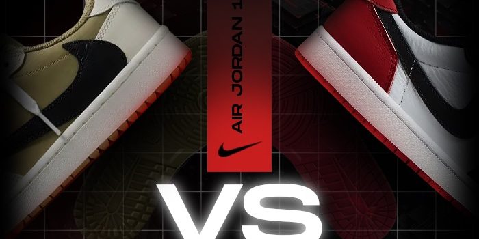 Jordan 1 Low vs Jordan 1 Low Golf NSB