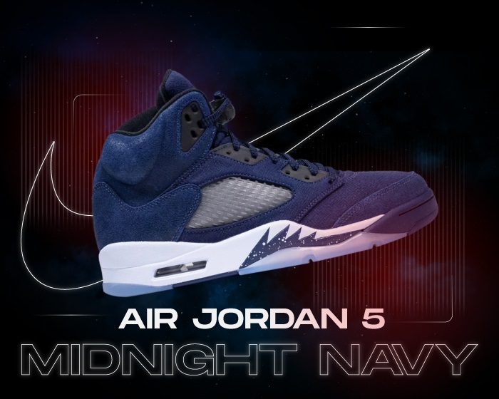 Jordan 5 Midnight Navy NSB
