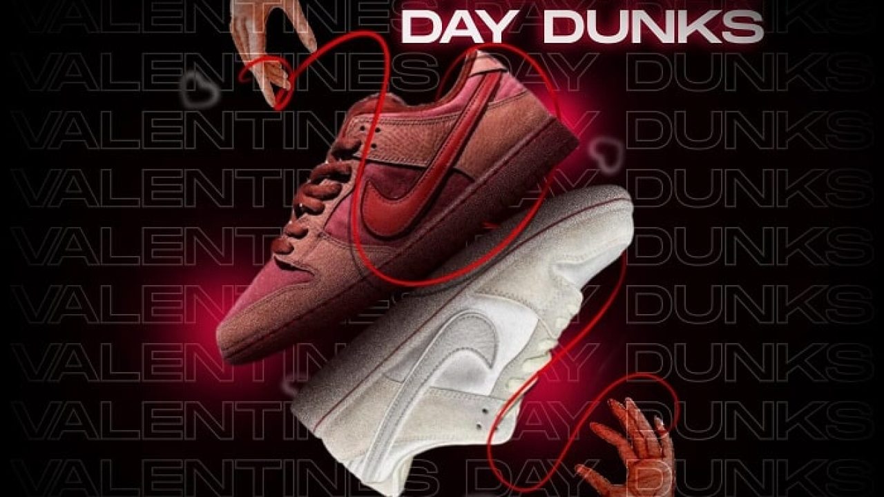 nike dunk valentine