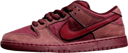 Valentine dunks 2024 Burgundy NSB