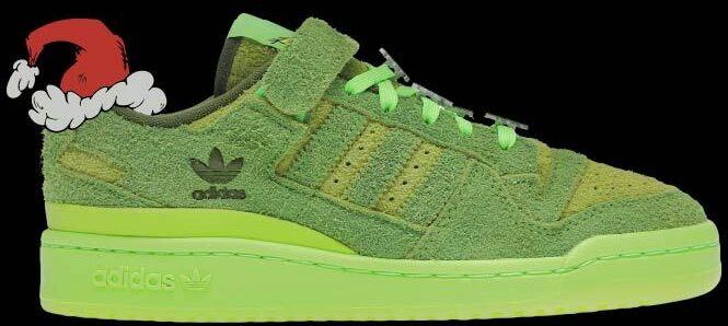 Adidas Forum Low Grinch sneakers 2022 NSB