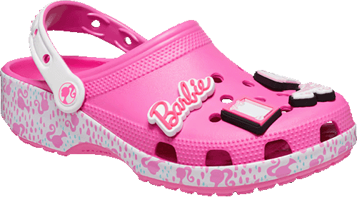 Barbie crocs NSB