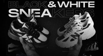 Black and White Sneakers – Safe Is Always Chic and Trendy!