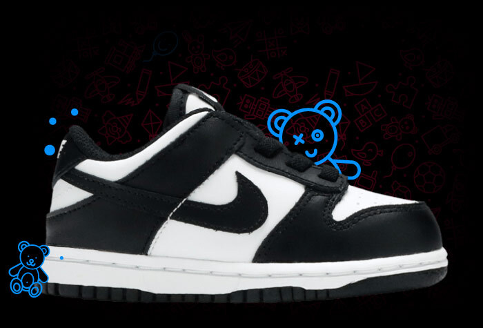 Kids sneakers Nike Dunk panda NSB