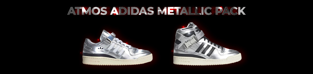 Metallic Sneakers Adidas Forum Atmos NSB