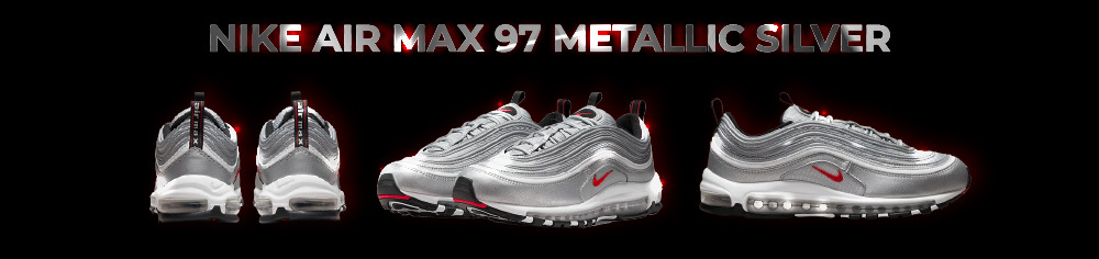 Metallic Sneakers Air Max 97 Silver Bullet NSB