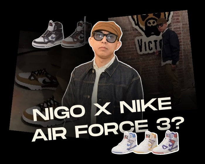 Nigo Nike Air Force 3 NSB
