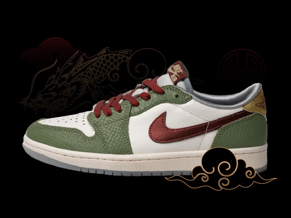 Nike year of the dragon Jordan 1 low NSB