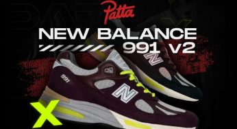 Patta New Balance 991v2 – Poppin’ Winter Colors Are In!