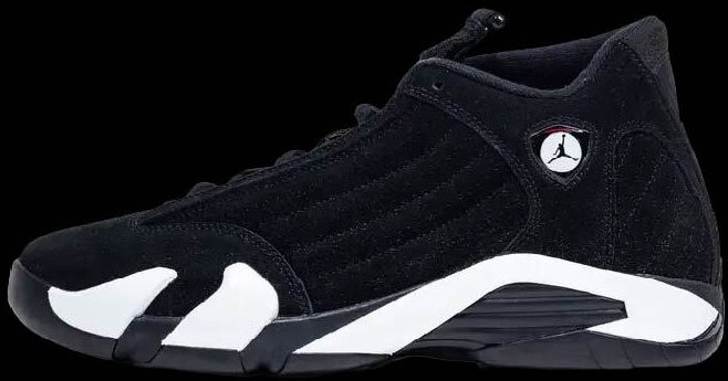 air-jordan-14 black and white sneakers NSB