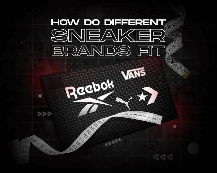 sneaker brands size guide NSB