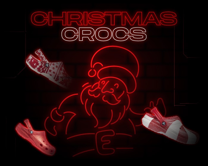 Christmas Crocs NSB