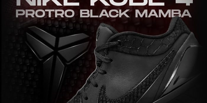 Kobe 4 Protro Black Mamba NSB Kobe 4 Protro Black Mamba NSB